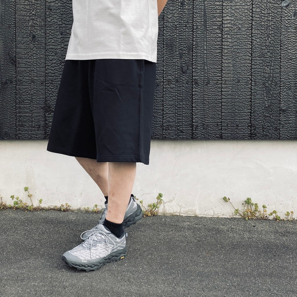 COMFORTABLE EASY SWEAT SHORTS #BLACK [HOD26-01-PT011]