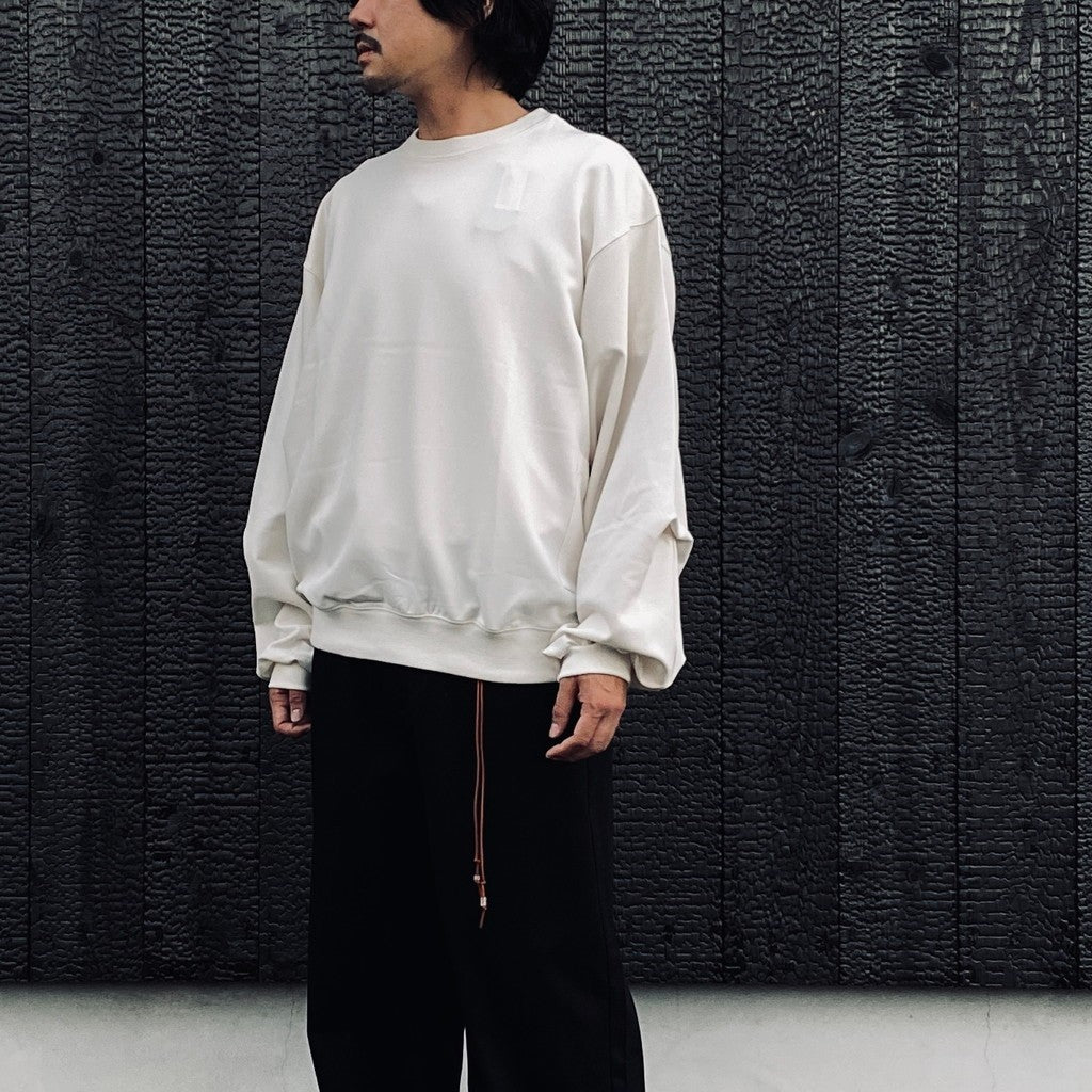 EVD3 Oversized Crewneck #Cream [GOOPI-26AW-SEP-03]