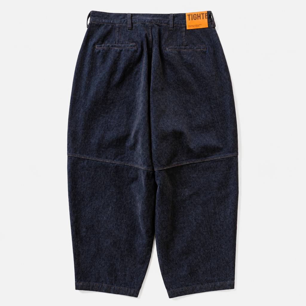 FLOCKY DENIM BALLOON PANTS #Navy [FW26-B10]