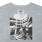 OVERDYE FK MindfulnessBlock CREW NECK #GREY [CES27CS02]