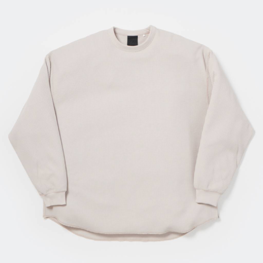 TECH THERMAL CREW L/S #ECRU [BE-34026W]