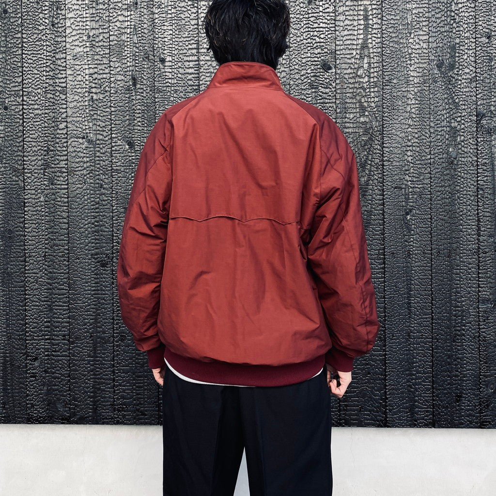 BARACUTA | G9 HARRINGTON JACKET #BURGUNDY [26SS-WMO-BC01]