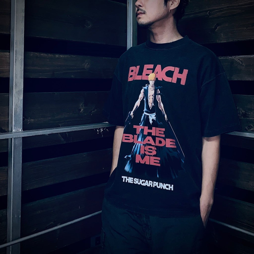 BLEACH | 短袖T卹 - ICHIGO #黑色 [TBLM24AM001]