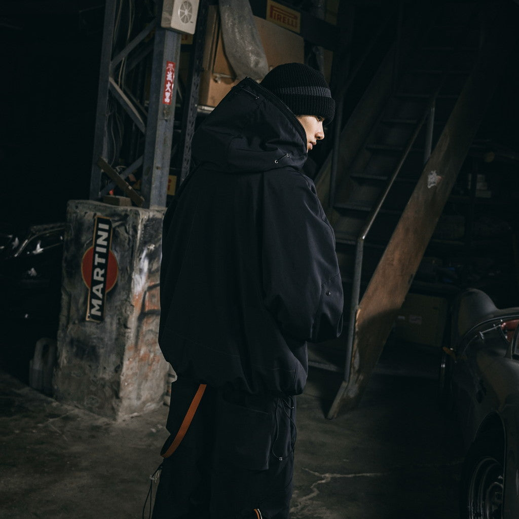「G7-1K」 Fermion-G Mountain Parka #JET BLACK [GOOPI-23AW-NOV-01]