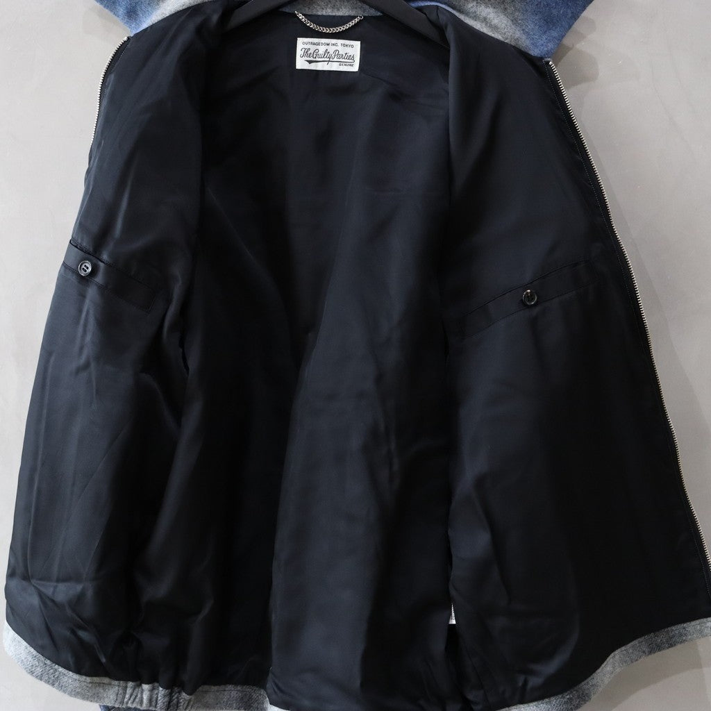 OMBRE CHECK 50'S JACKET ( TYPE-2 ) #BLUE [24FW-WMO-BL22]