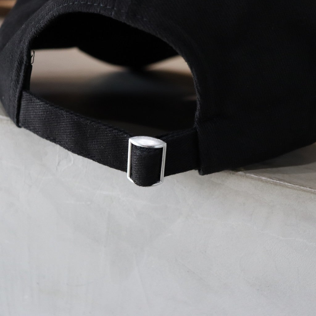 6 PANEL CAP ( TYPE-2 ) #BLACK [25SS-WMA-CP06]
