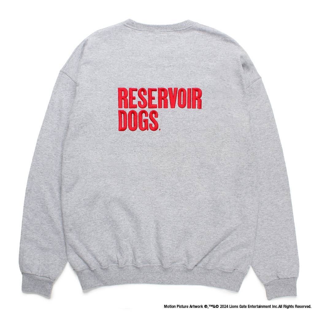 RESERVOIR DOGS | CREW NECK SWEAT SHIRT (TYPE-7) #GRAY [RD-WM-SS22]