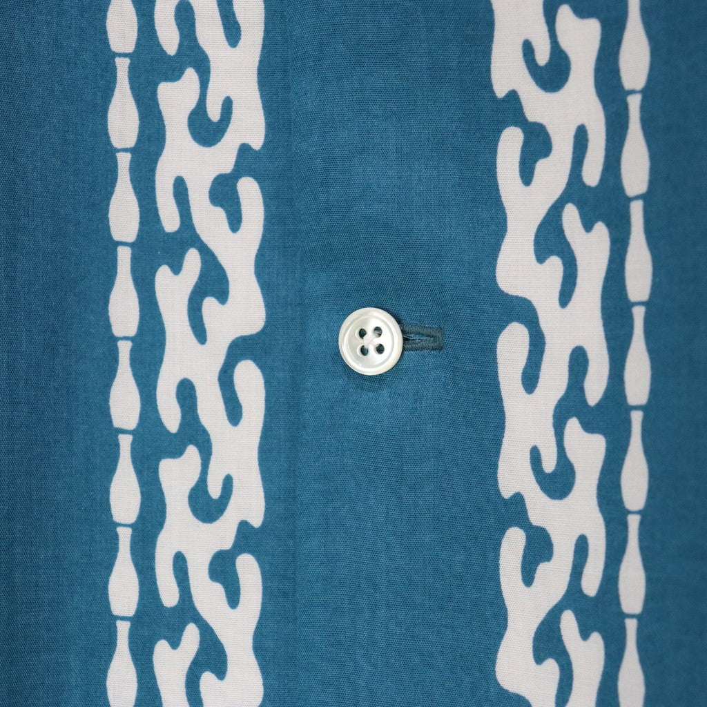 清酒長袖襯衫#藍色 [202352]