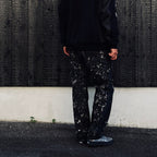 GALAXY DENIM PANTS #BLACK [RP0916303]