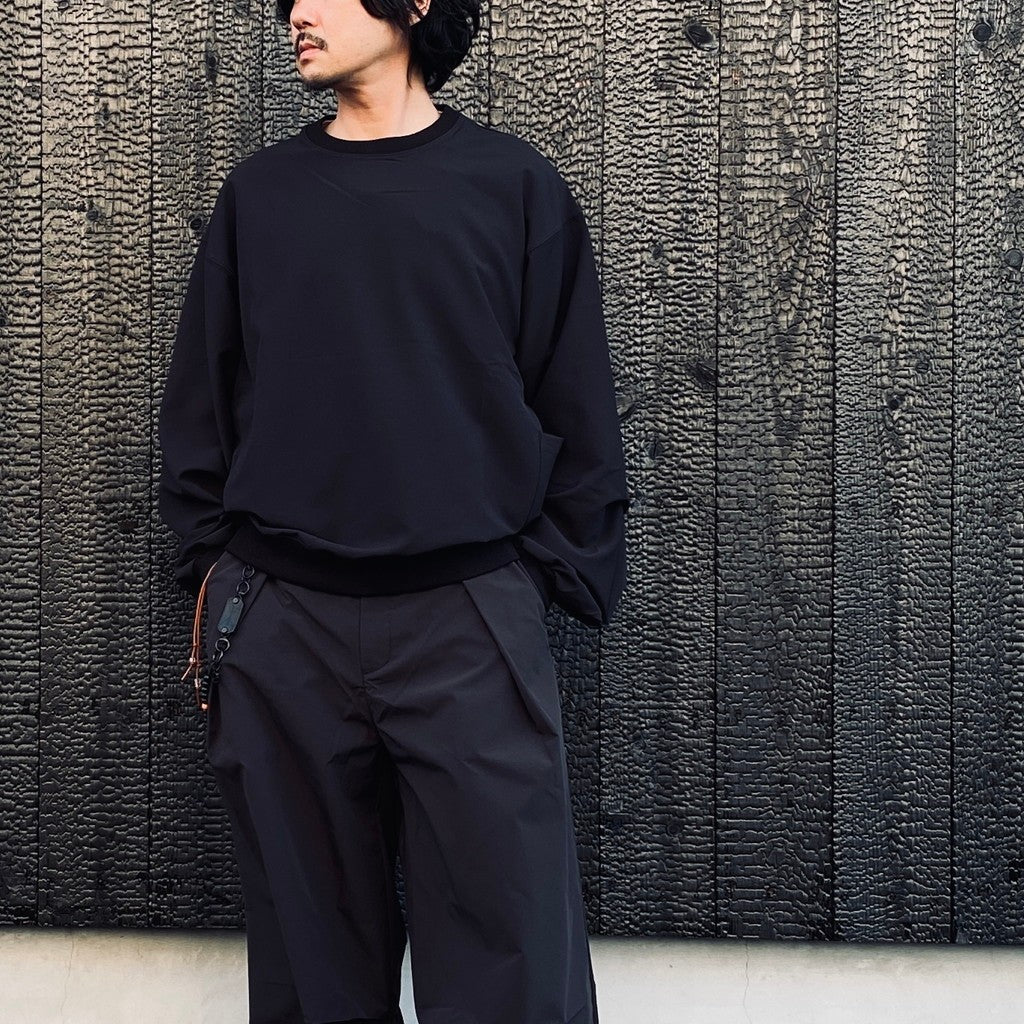 EVD3 Oversized Crewneck #Black [GOOPI-26AW-SEP-03]