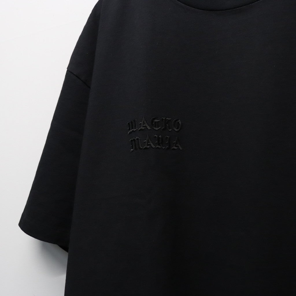 DEATH ROW RECORDS | WASHED HEAVY WEIGHT CREW NECK T-SHIRT #BLACK [DEATHROW-WM-WT02]