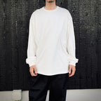 BIO WASHED EASY LONG SLEEVE #OFF WHITE [HOD25AWTS]