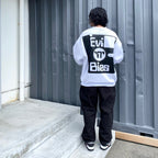 斜紋波西米亞長褲 #黑色 [24SS-B06]