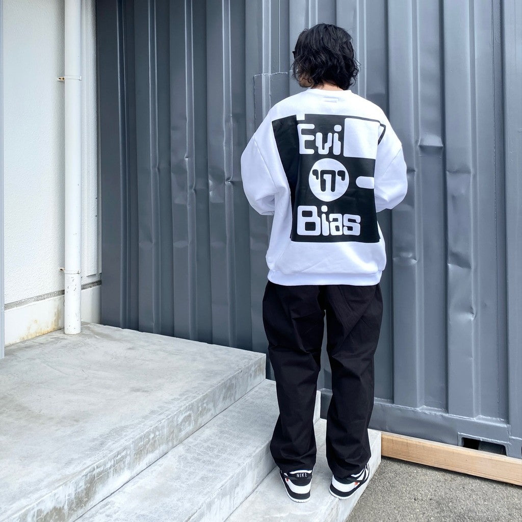 斜紋波西米亞長褲 #黑色 [24SS-B06]