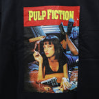 PULP FICTION | CREW NECK SWEAT SHIRT ( TYPE-5 ) #BLACK [PF-WM-SS11]