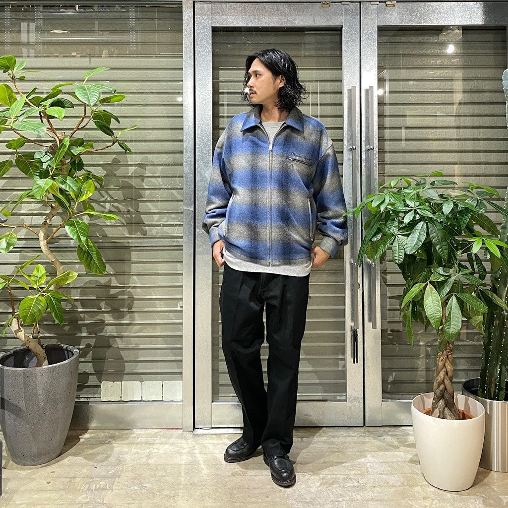 OMBRE CHECK 50'S JACKET ( TYPE-2 ) #BLUE [24FW-WMO-BL22]