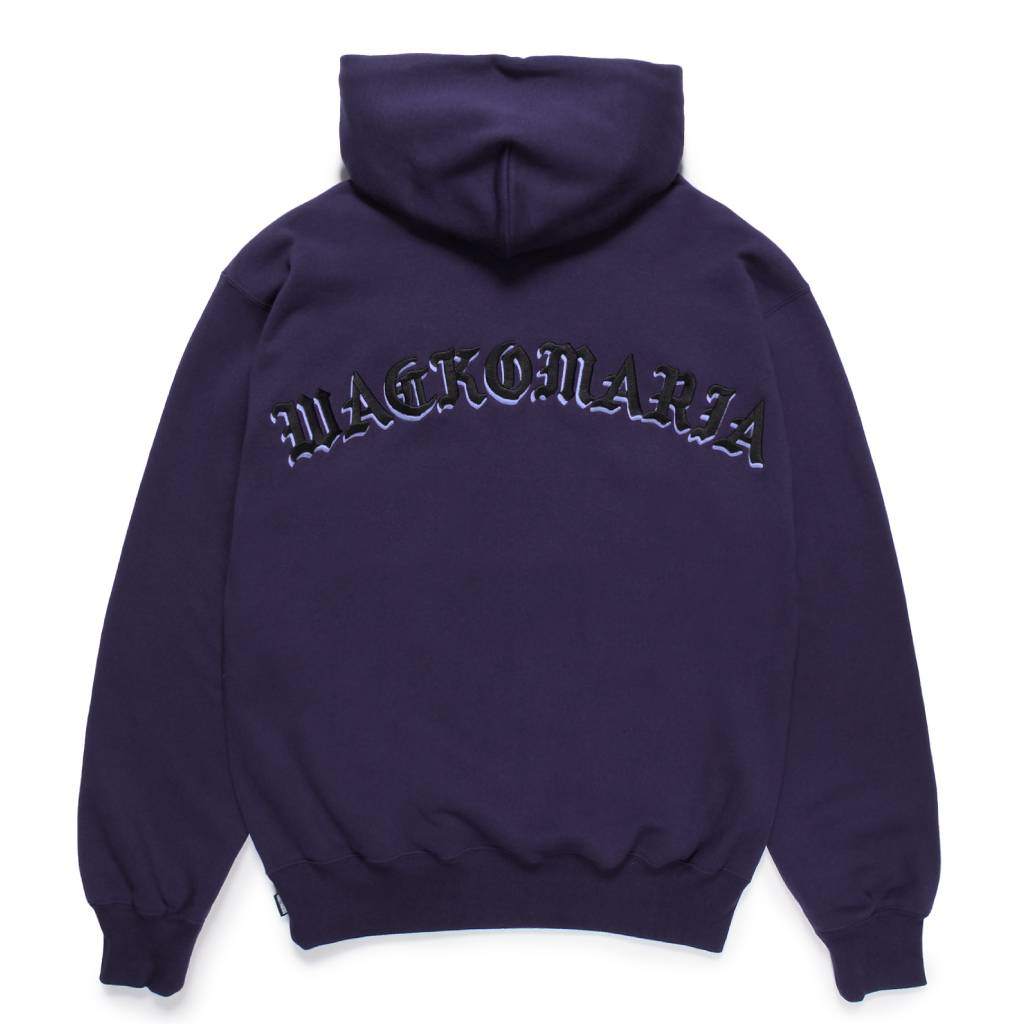 MIDDLE WEIGHT PULLOVER HOODED SWEAT SHIRT ( TYPE-2 ) #PURPLE [24FW-WMC-SS06]
