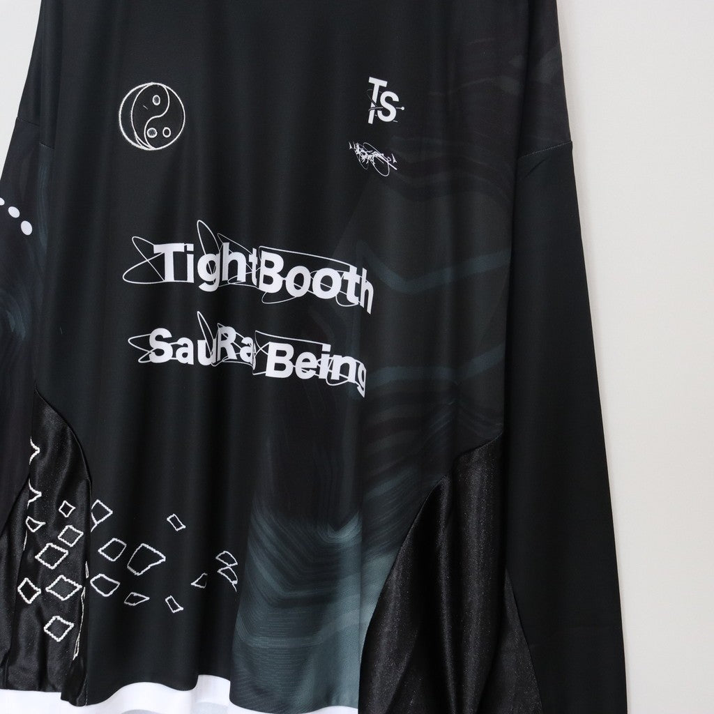 SauRas Being | L/S SOCCER JERSEY #Black [SS25-SRB03] - cocorozashi
