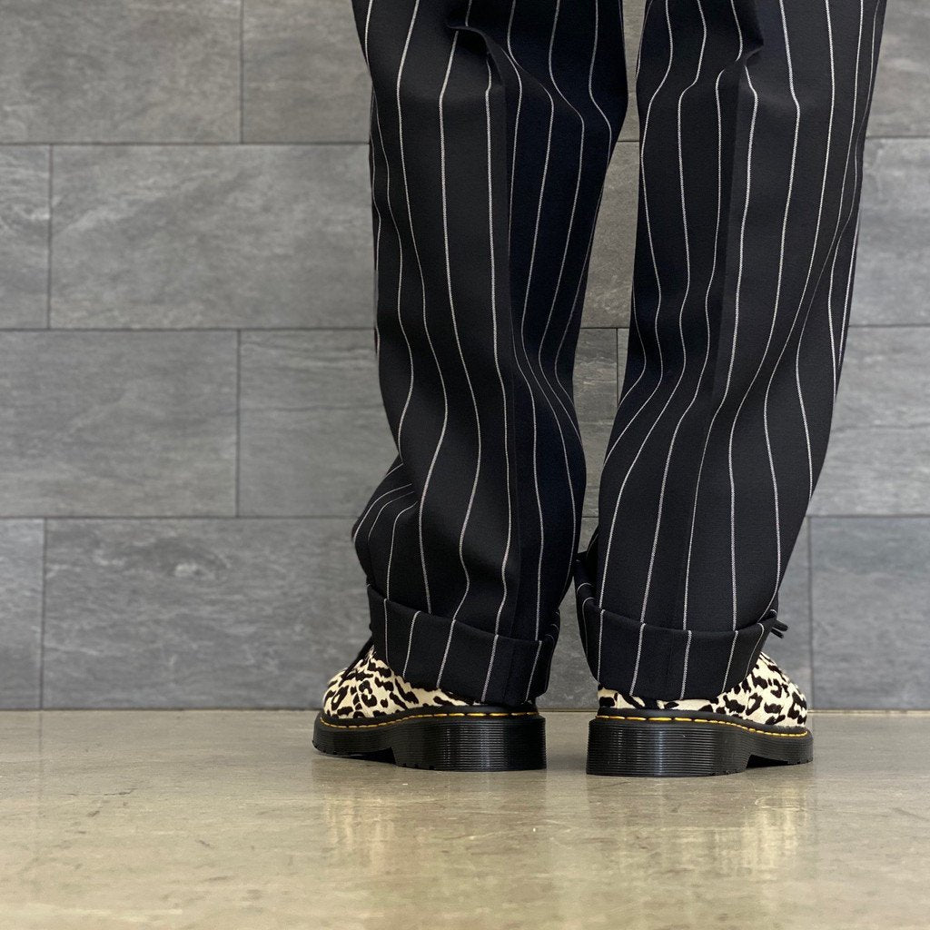 馬丁博士 | 豹紋三眼鞋 #白色 [DRMARTENS-WM-SH02]