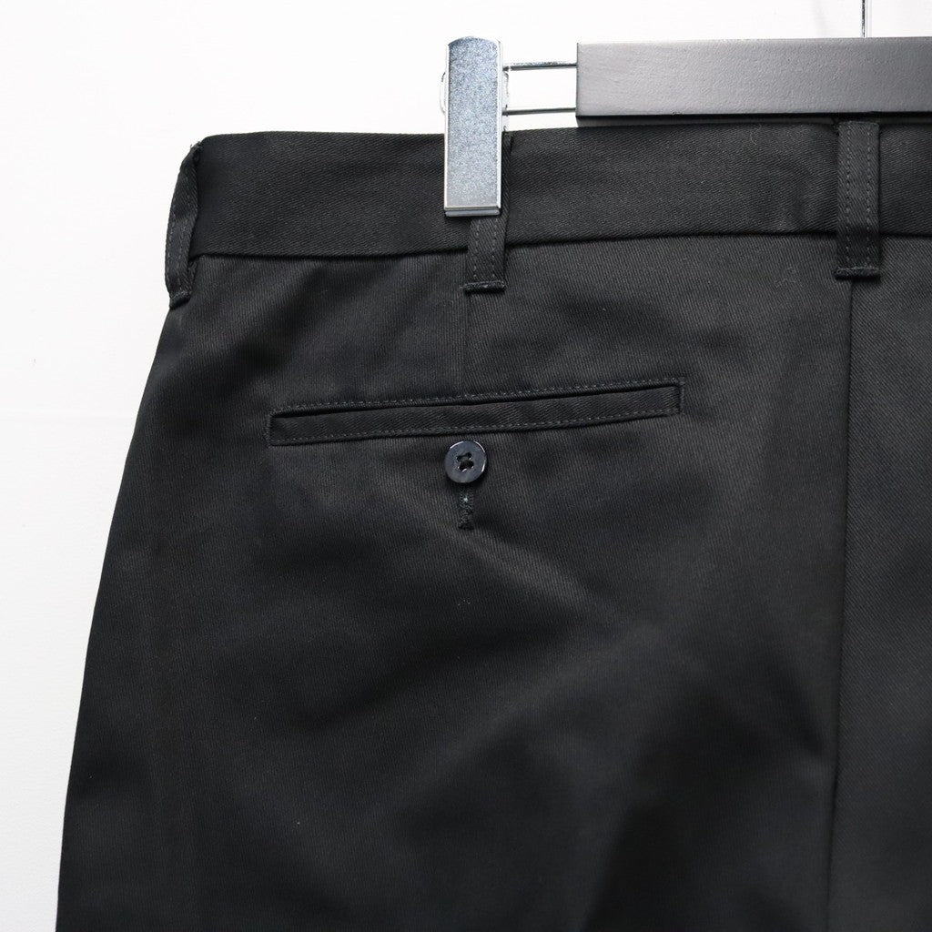 DICKIES | PLEATED TROUSERS #BLACK [26FW-WMP-DC01]
