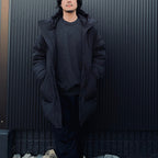 TECH 2WAY CADET DOWN PARKA #BLACK [BW-42026W]