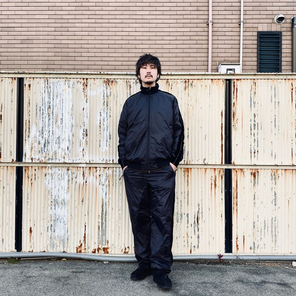 TRACK NYON DOWN JACKET & PANTS (上下セット) #BK（LINE/BLACK） [TAION-JK13JS / TAION-PT13JS]