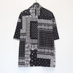 Tadanori Yokoo | Skull BANDANA S/S SHIRTS #BLACK [BV-SH2540110]