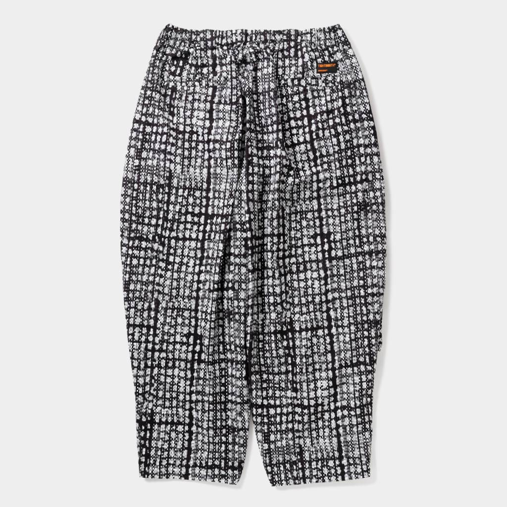 BLEEDING LOGO BALLOON PANTS #Black [SS26-B03]