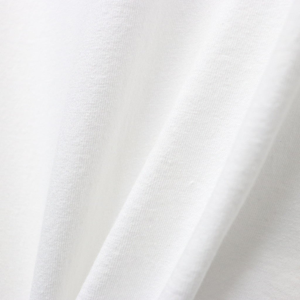 WASHED HEAVY WEIGHT CREW NECK T-SHIRT ( TYPE-2 ) #WHITE [26SS-WMT-WT03]