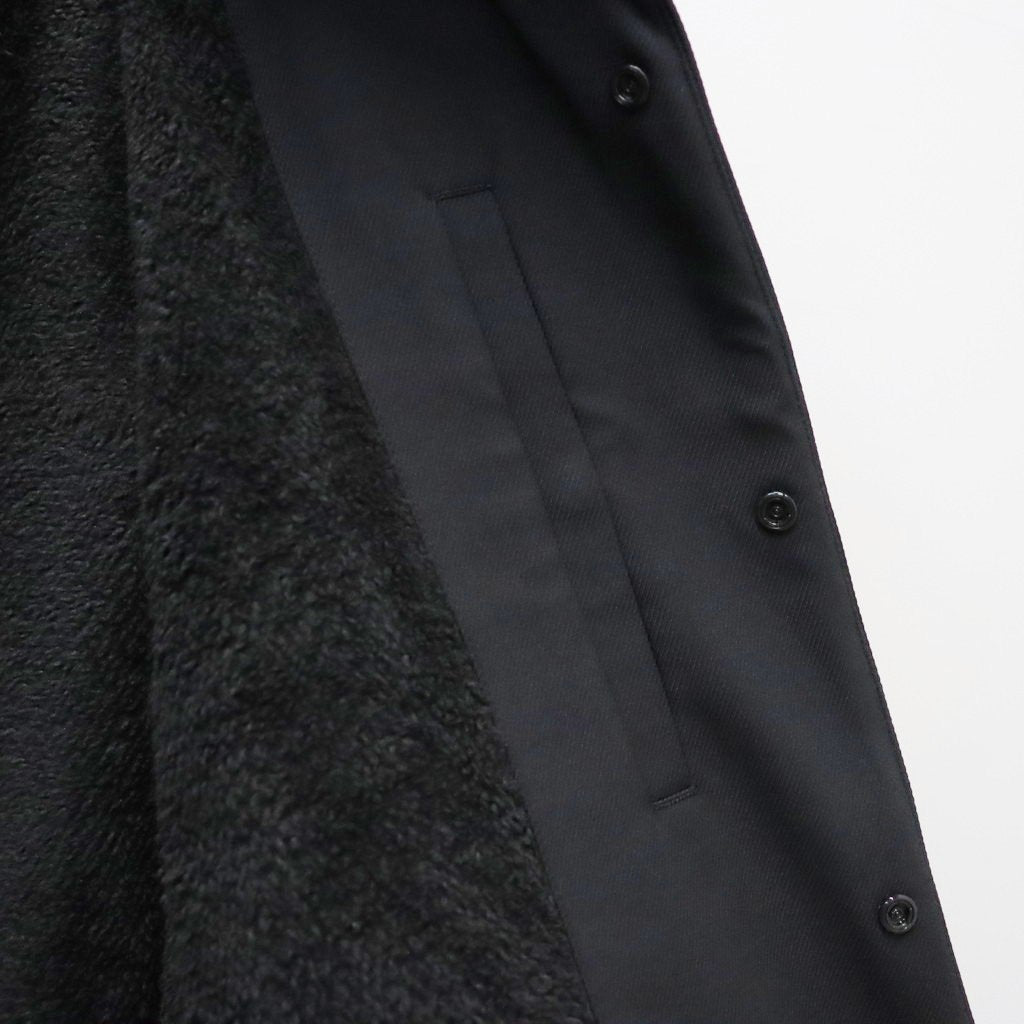 HOLLOW FIBER DRIZZLER BLOUSON #BLACK [FPA08262U0013]
