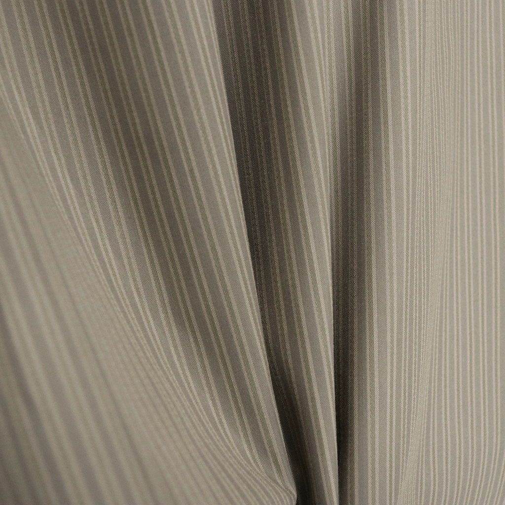 TECH REGULAR STRIPE SHIRT L/S #WOLF GRAY [BE-81025]