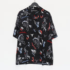 HAWAIIAN SHIRT S/S ( TYPE-4 ) #BLACK [25SS-WMS-HI04]