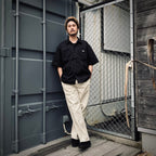 DICKIES | WORK SHIRT ( TYPE-1 ) #BLACK [25SS-WMS-DC01]