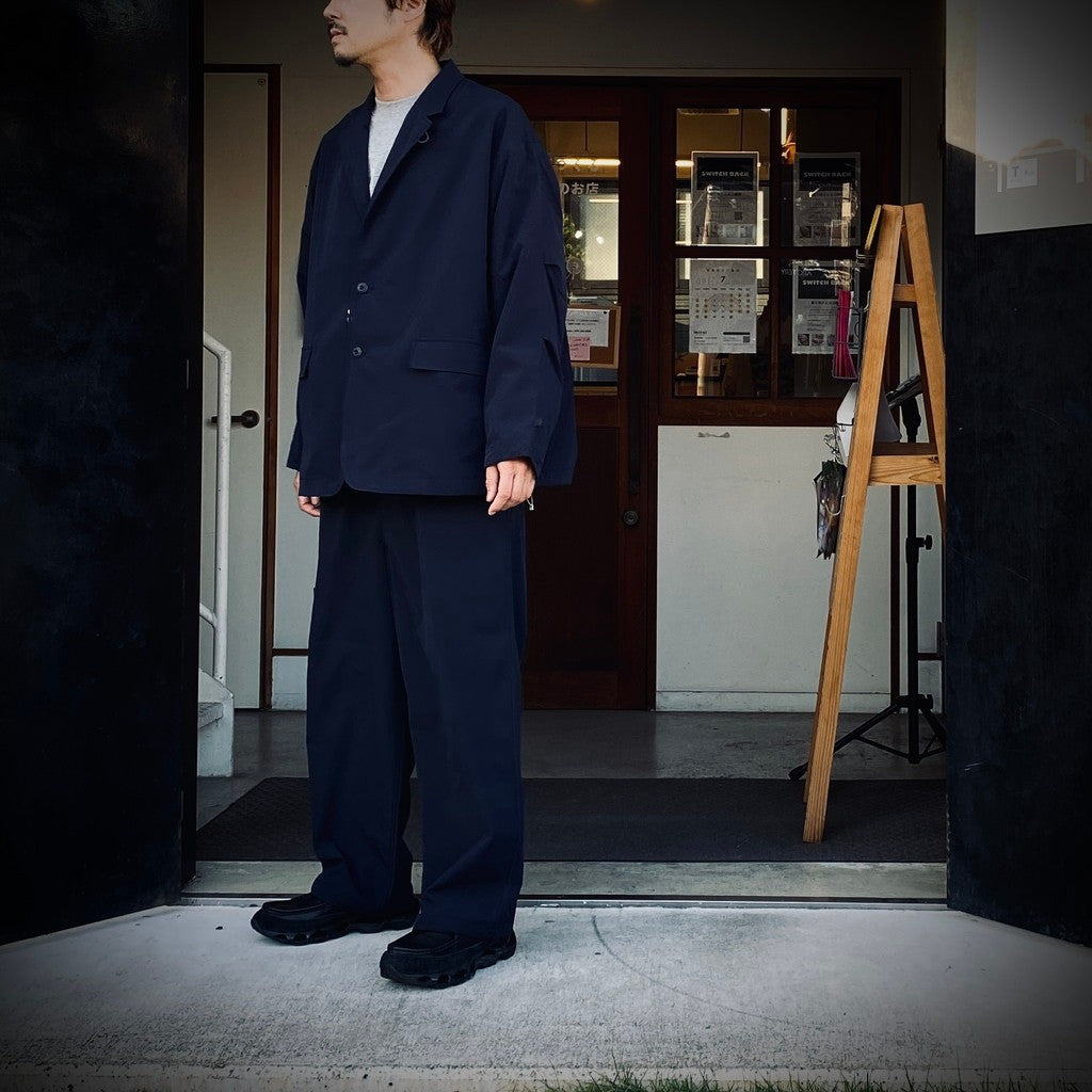 TECH EASY TROUSERS RIPSTOP #NAVY [BP-30025W]