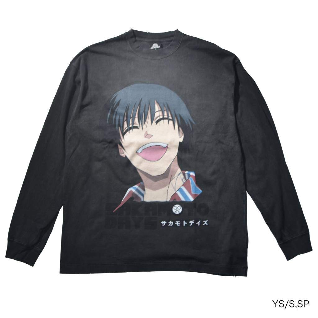 SAKAMOTO DAYS | L/S T-Shirt (NAGUMO) #BLACK [TSDM25SM014]