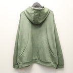 SUEDE HOODIE #Sage [FW25-SW06]