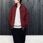 BARACUTA | G9 HARRINGTON JACKET #BURGUNDY [26SS-WMO-BC01]