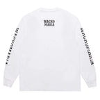 WASHED HEAVY WEIGHT CREW NECK LONG SLEEVE T-SHIRT ( TYPE-2 ) #WHITE [25FW-WMT-LT04]