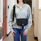 FLAP SHOULDER BAG #BLACK [BCL-110]