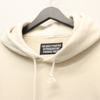 WASHED MIDDLE WEIGHT PULLOVER HOODED SWEAT SHIRT #IVORY [26SSE-WMC-SS02]