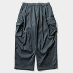 STRIPE BAGGY CARGO PANTS #Charcoal [SU26-B06]