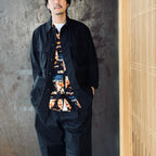 MULHOLLAND DRIVE | S/S HAWAIIAN SHIRT ( TYPE-1 ) #BLACK [MD-WM-HI01]