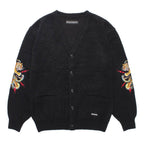 TIM LEHI | MOHAIR CARDIGAN #BLACK [25FW-WMK-KN21]