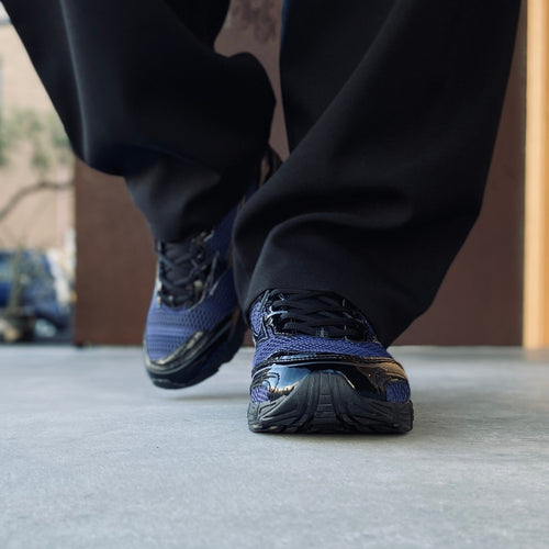 MIZUNO FORTIS LS #BLACK / BLUE [D1GA261C]