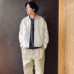 TRUCKER JACKET #IVORY [26FWE-WMO-BL05]