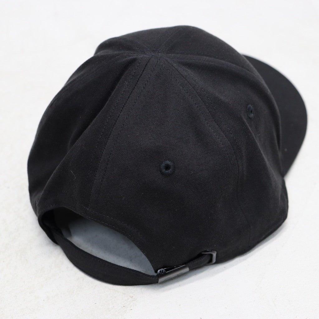 GABARDINE LOGO CAP #BLACK 999 [RCCMAC750A-006288A]