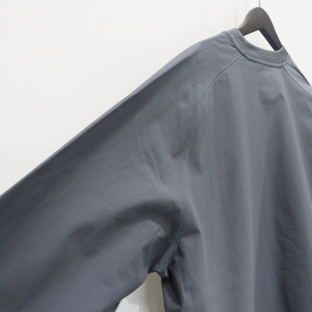 TECH LIGHTWEIGHT L/S TEE #CHARCOAL [BE-30025]