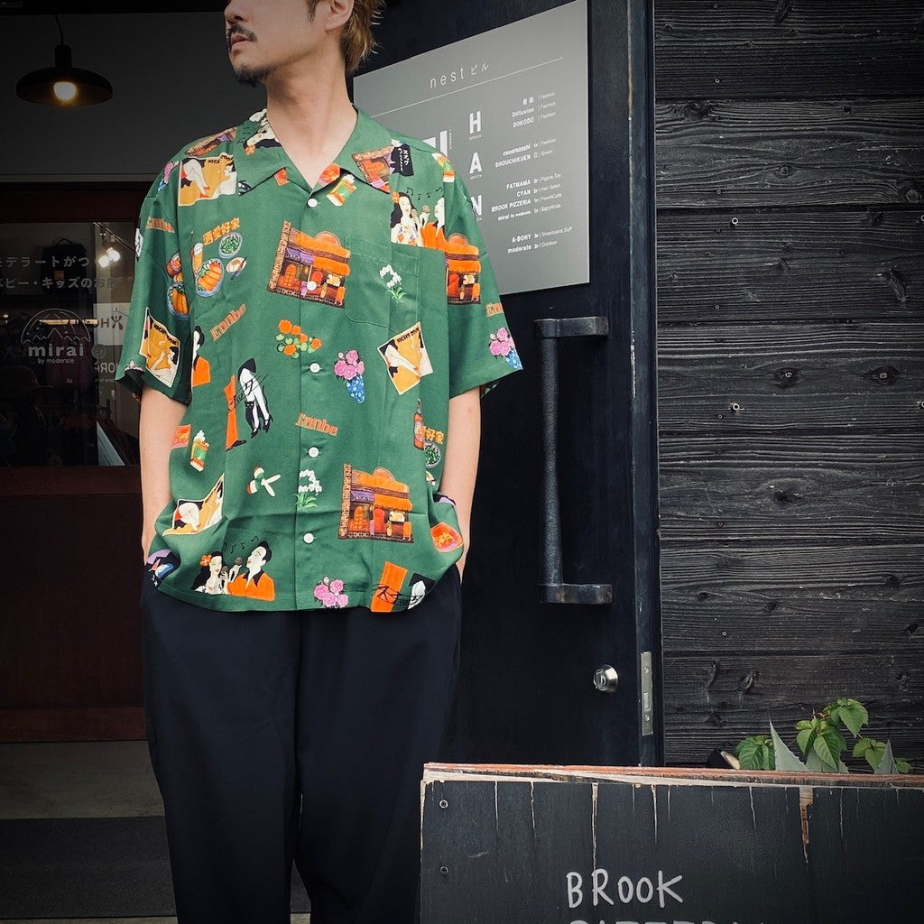 SNACK LILY #MOSS GREEN [SS25_SSA16-2] – cocorozashi