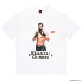 UFC | WASHED HEAVY WEIGHT CREW NECK T-SHIRT ( TYPE-3 ) #WHITE [UFC-WM-WT03]