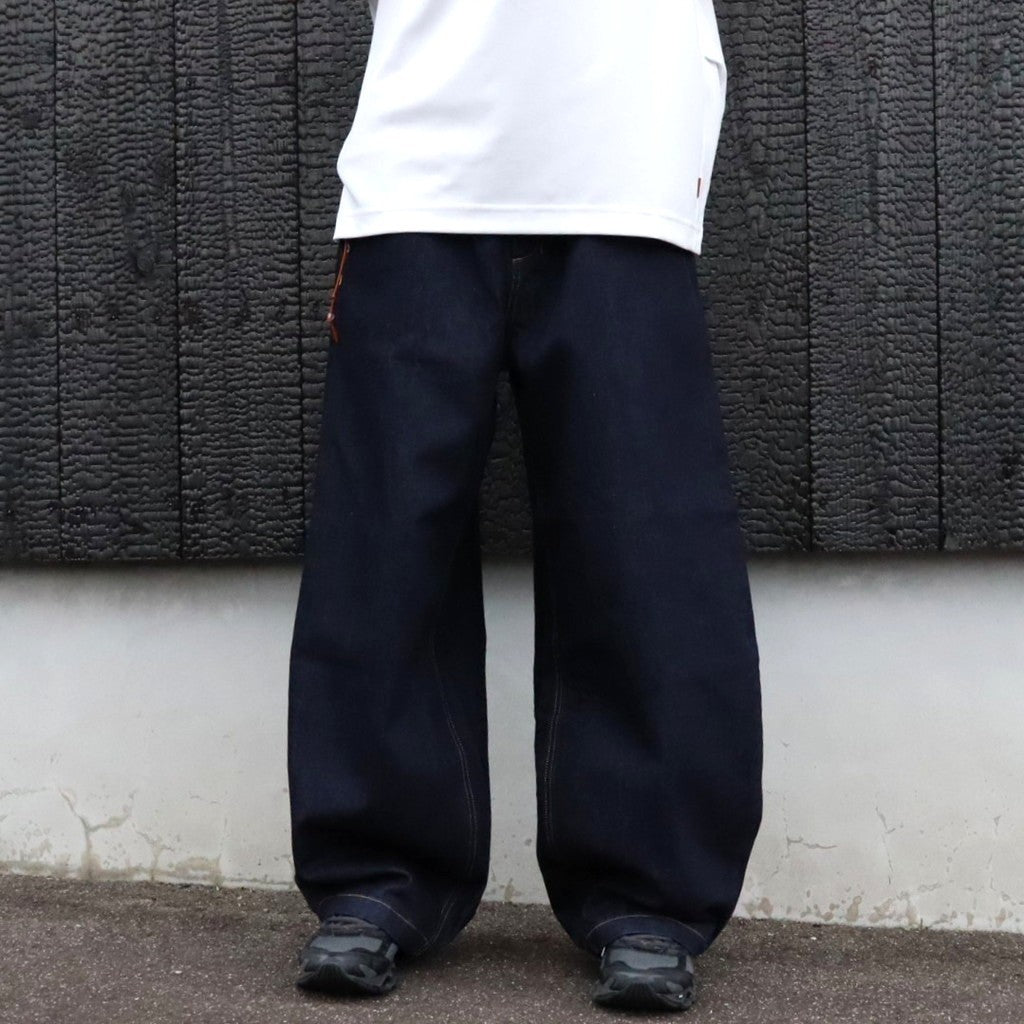 SYNDRO | 01P-SYNC ARK DECK LOOSE JEANS - ONE WASH #Indigo [GOOPI-26SS-JUL-01]